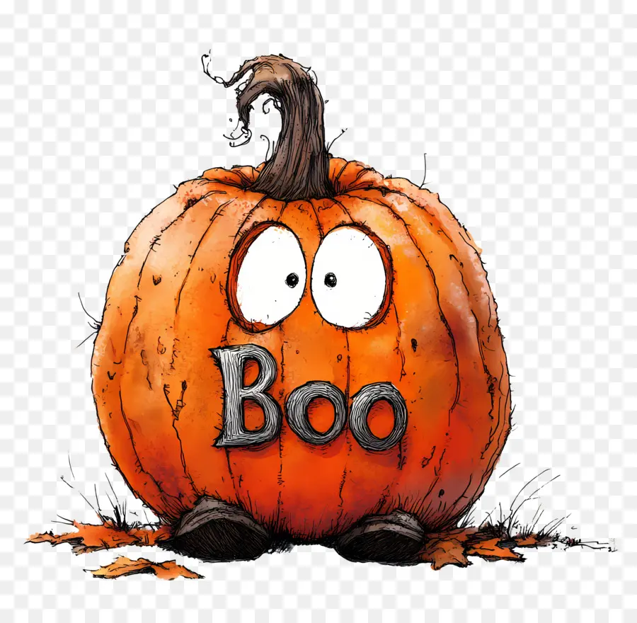 Abucheo De Halloween，Calabaza Azul PNG