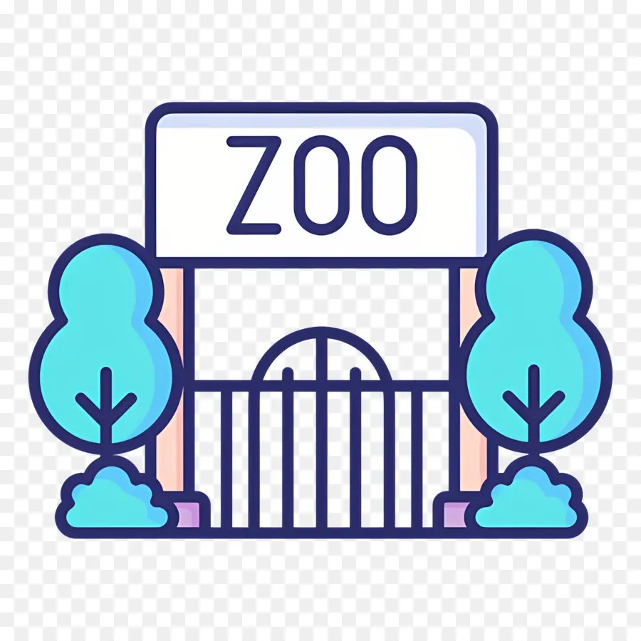 Zoo，Entrada Al Zoológico PNG