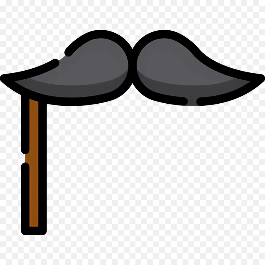 Bigote，Bigote En Palo PNG