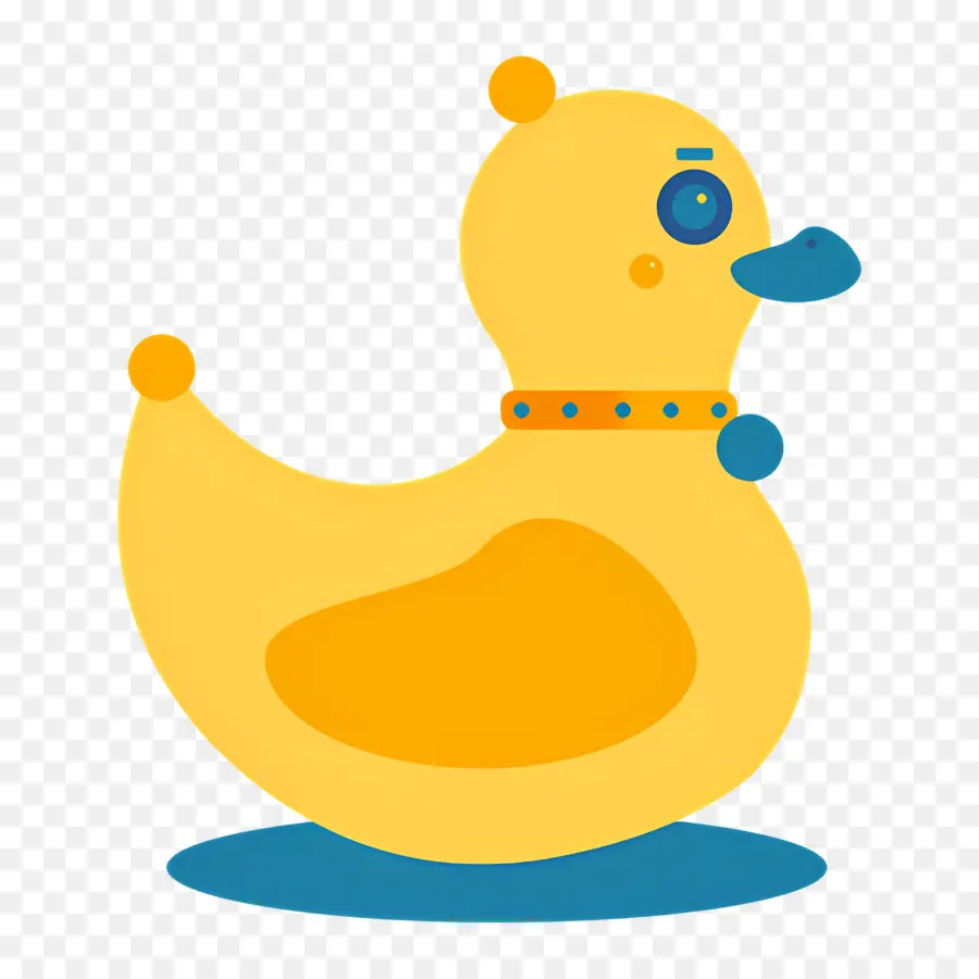 Pato De Dibujos Animados，Pato De Goma Estilizado PNG