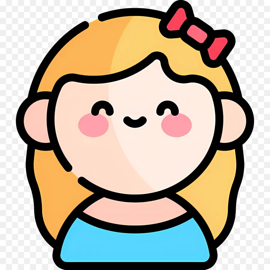 Niña，Chica Rubia PNG