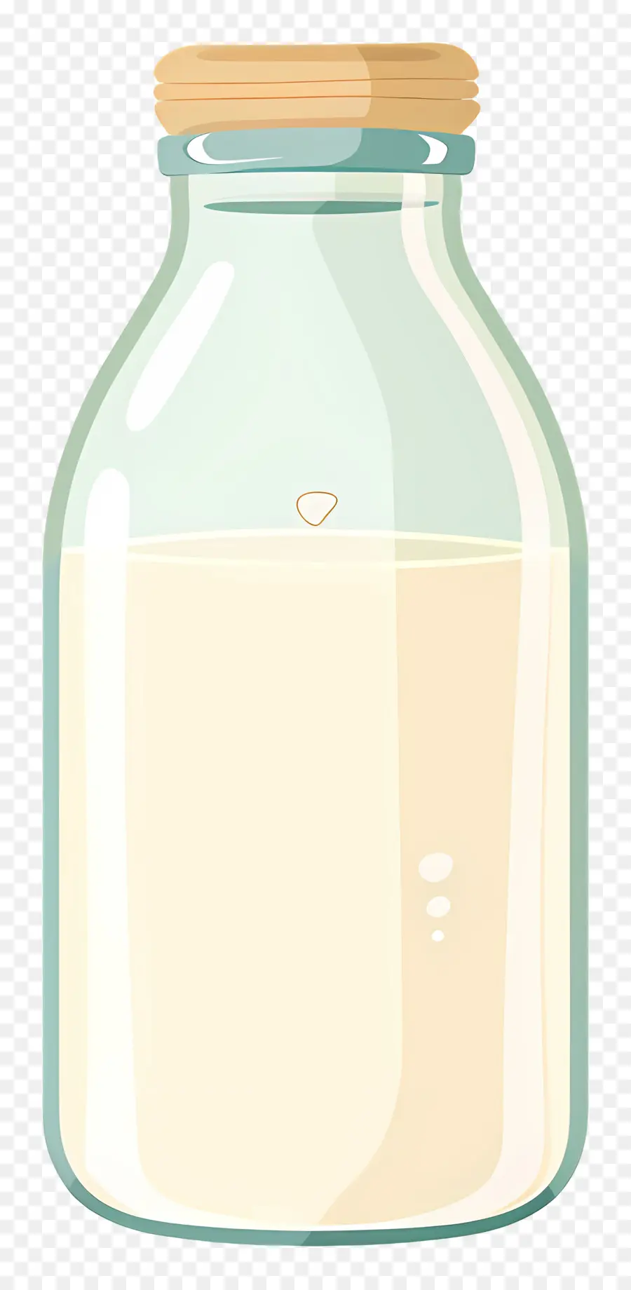 Botella De Leche，Lácteos PNG