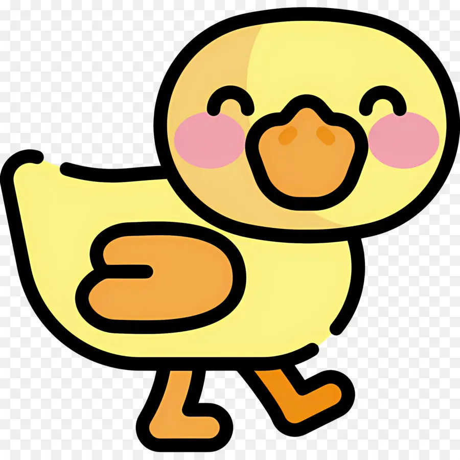 Pato De Dibujos Animados，Lindo Pato PNG