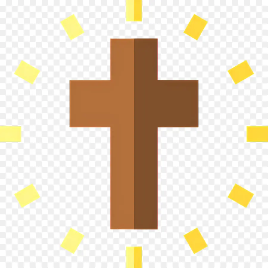 Cruz Cristiana，Cruz Dorada PNG