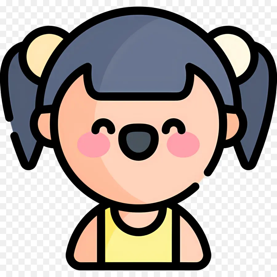 Niña，Niña Caricatura PNG