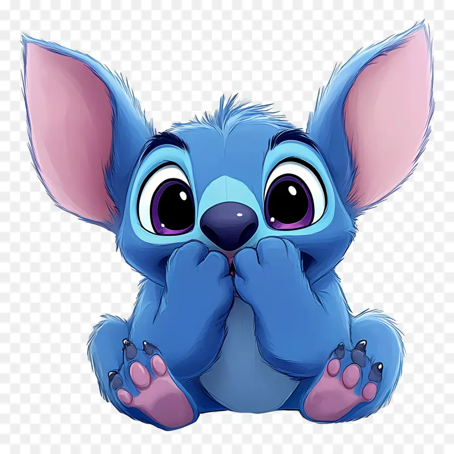 Puntada Disney，Personaje De Dibujos Animados Azul PNG