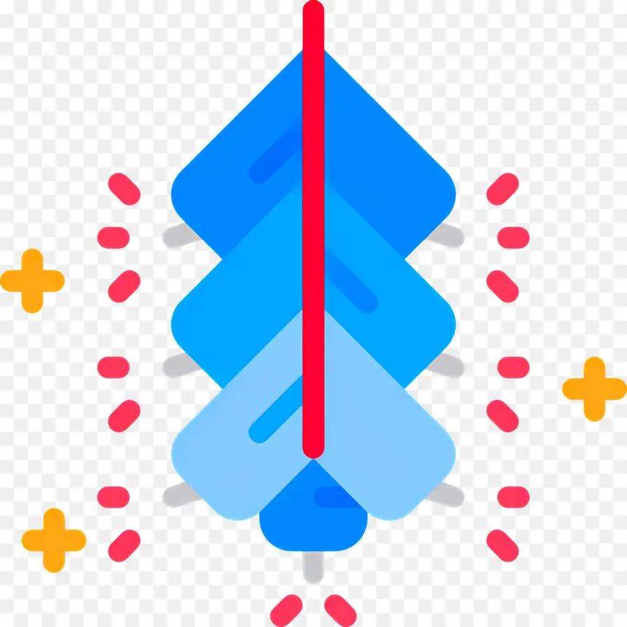 Petardos，Pluma Azul PNG