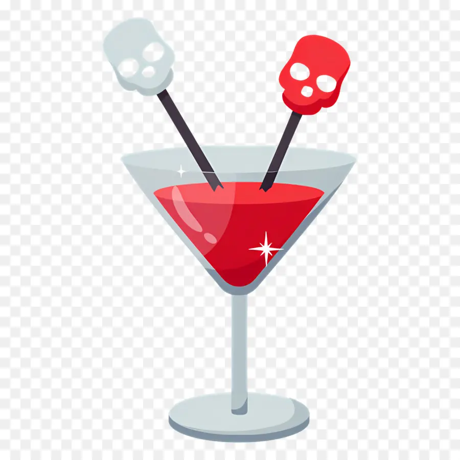 Coctel De Halloween，Cóctel Rojo PNG