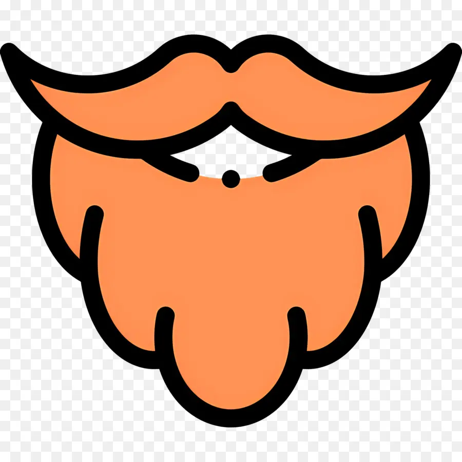 Bigote，Barba PNG