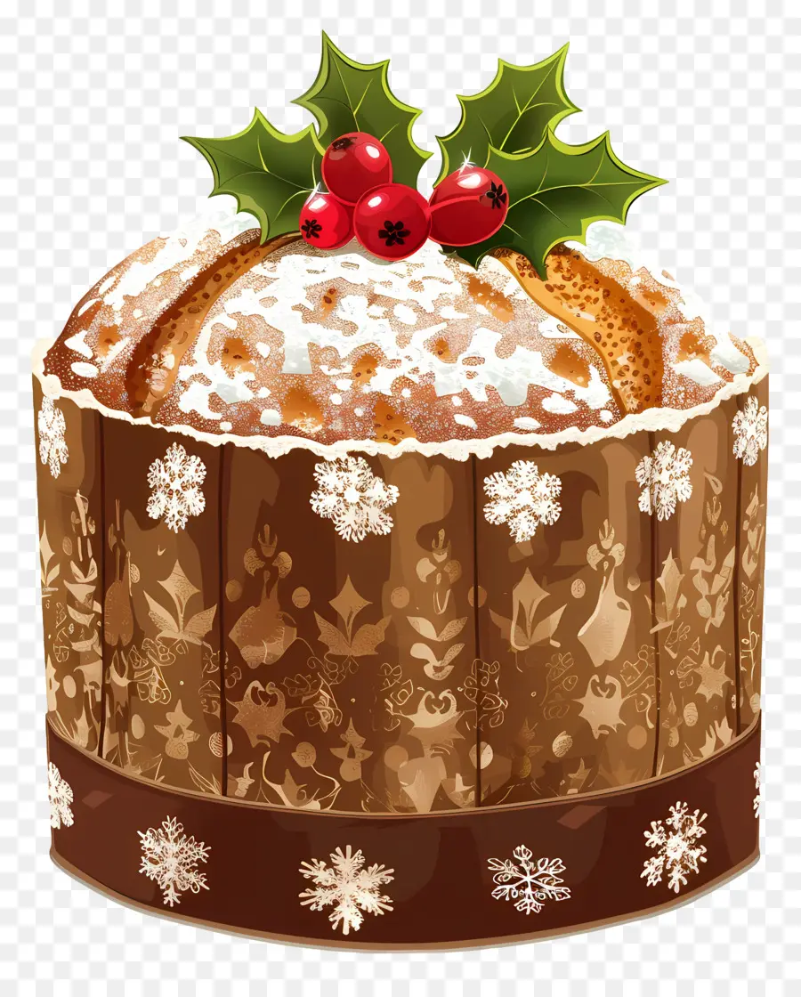 Panetón，Pastel De Navidad PNG