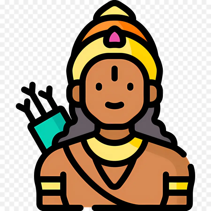 Rama，Guerrero Con Flechas PNG