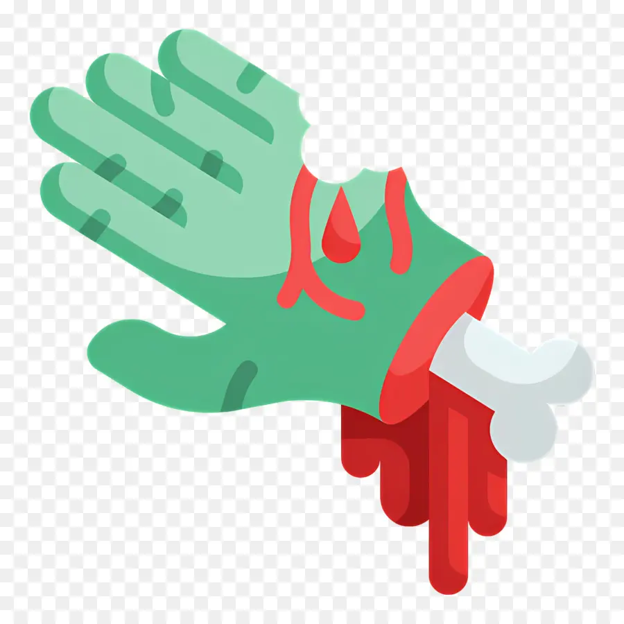 Mano De Halloween，Mano Zombi PNG