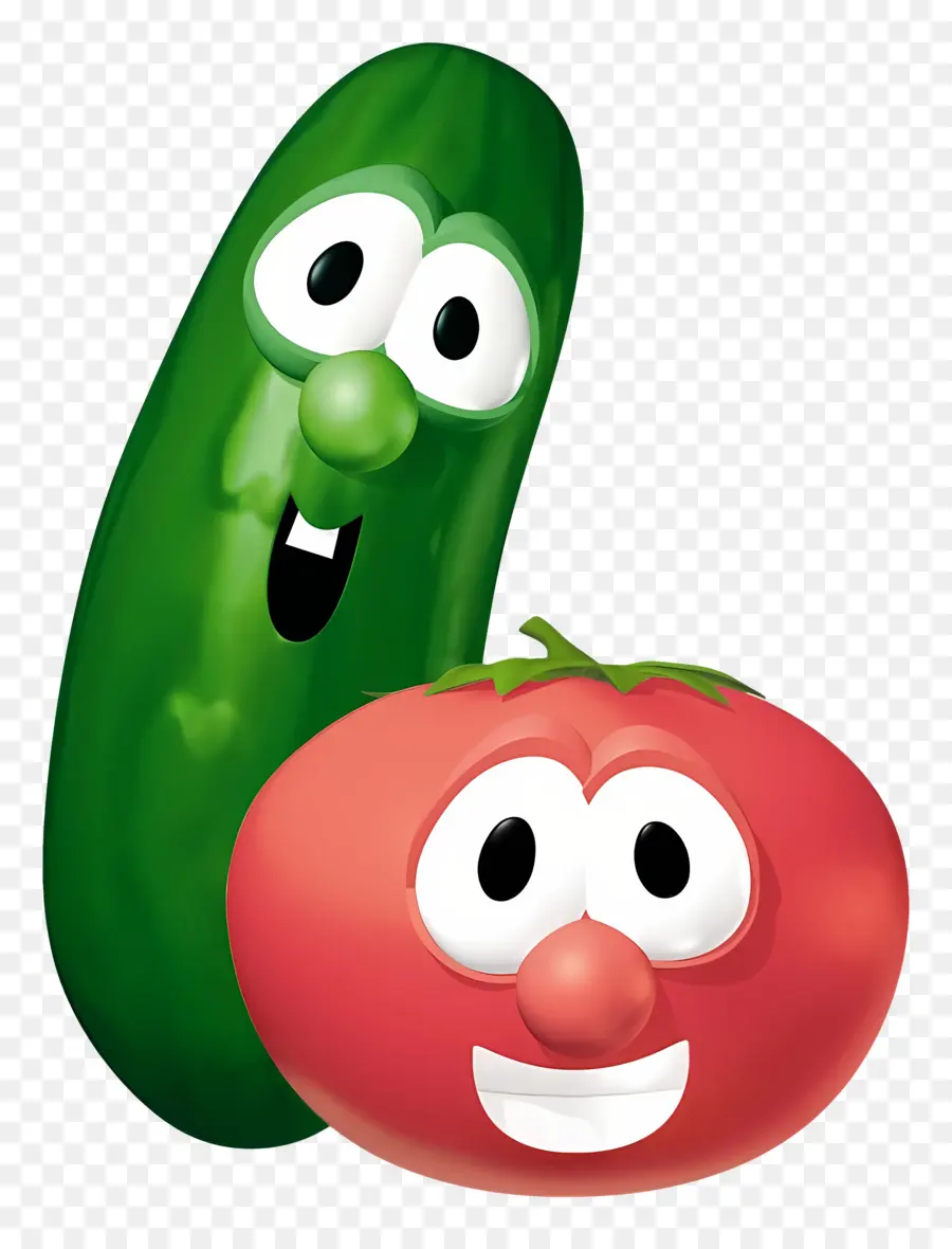 Veggietales，Personajes Vegetales PNG