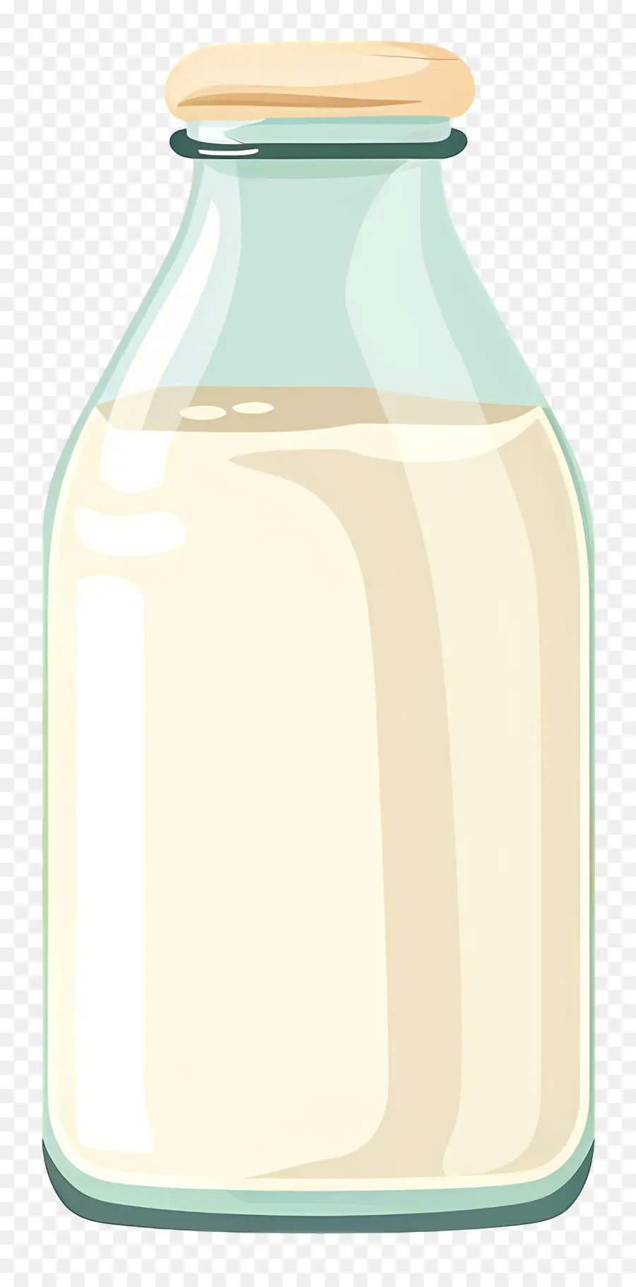 Botella De Leche，Vaso PNG