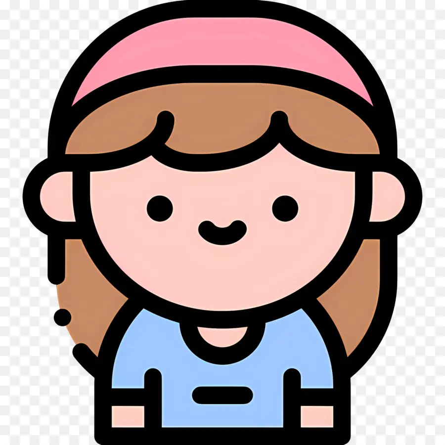 Niña，Niña De Dibujos Animados PNG