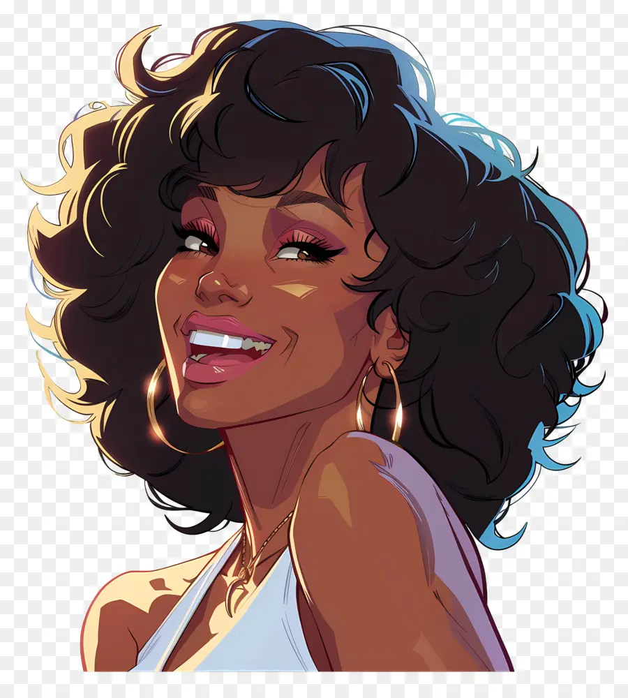 Whitney Houston，Mujer Sonriente PNG