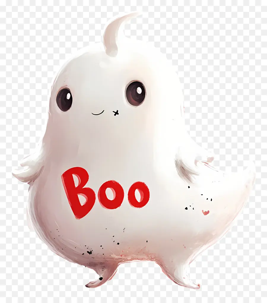 Abucheo De Halloween，Lindo Fantasma PNG