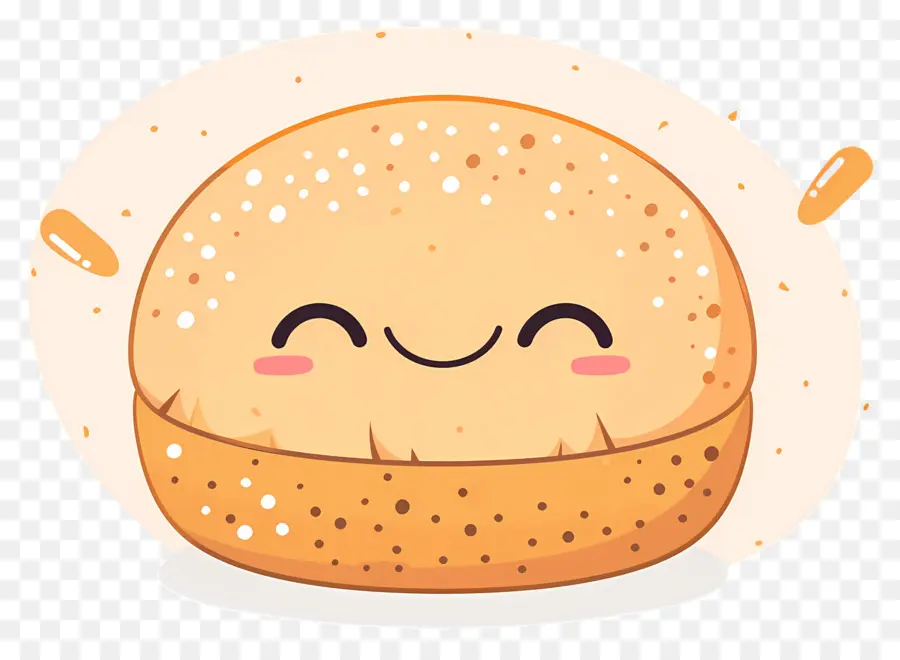 Pan Redondo，Bollo Sonriente PNG