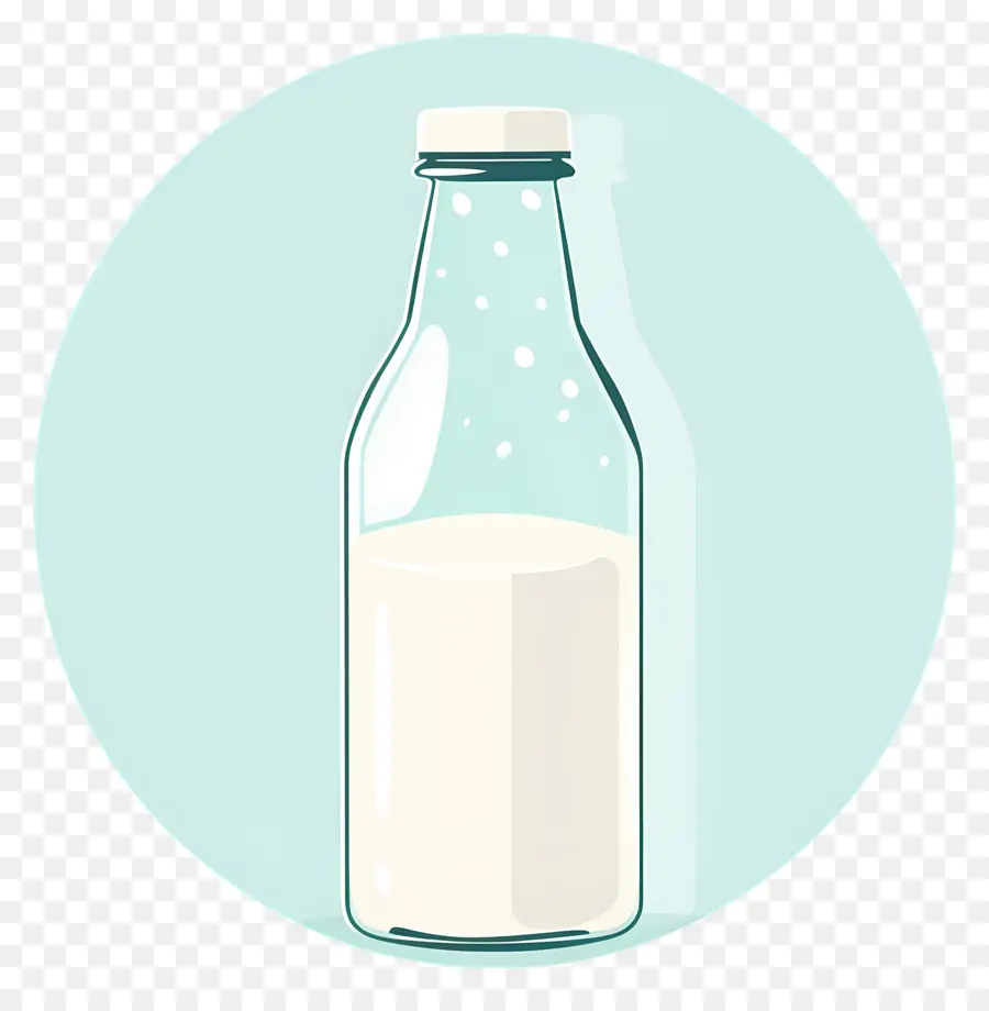 Botella De Leche，Lácteos PNG