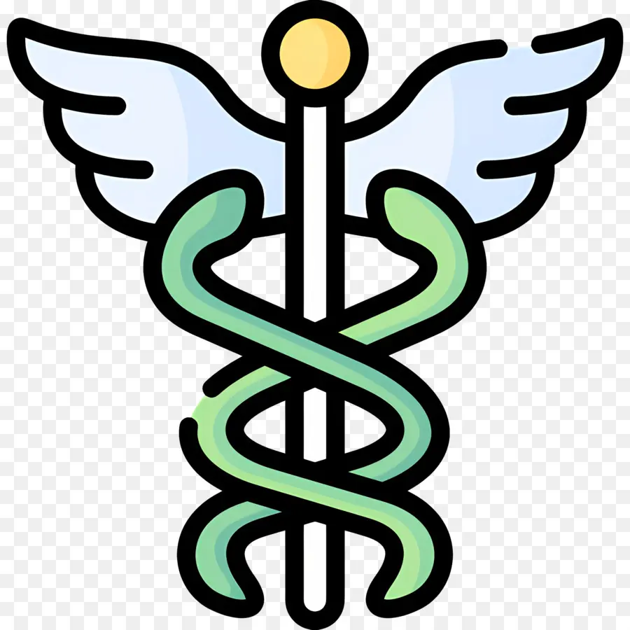 Símbolo De Enfermera，Caduceo PNG