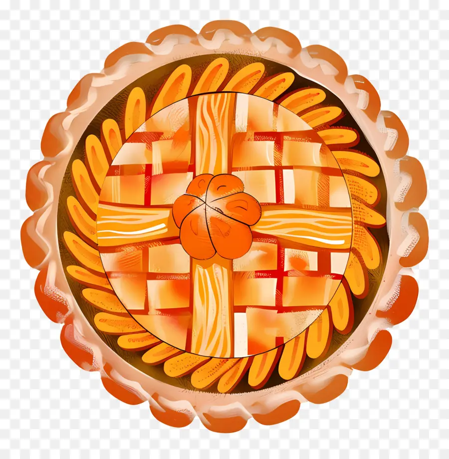 Pastel De Acción De Gracias，Pastel De Calabaza PNG