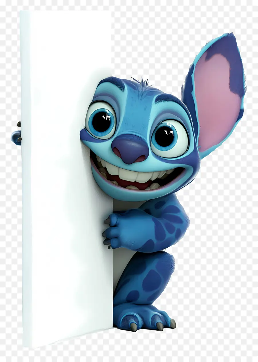 Puntada Disney，Personaje Alienígena Azul PNG