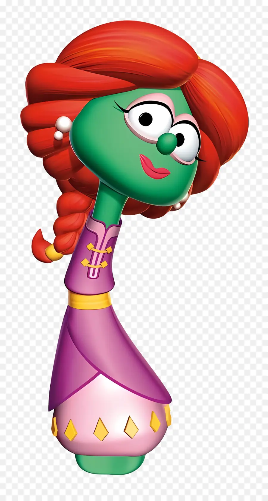 Veggietales，Carácter Verde PNG