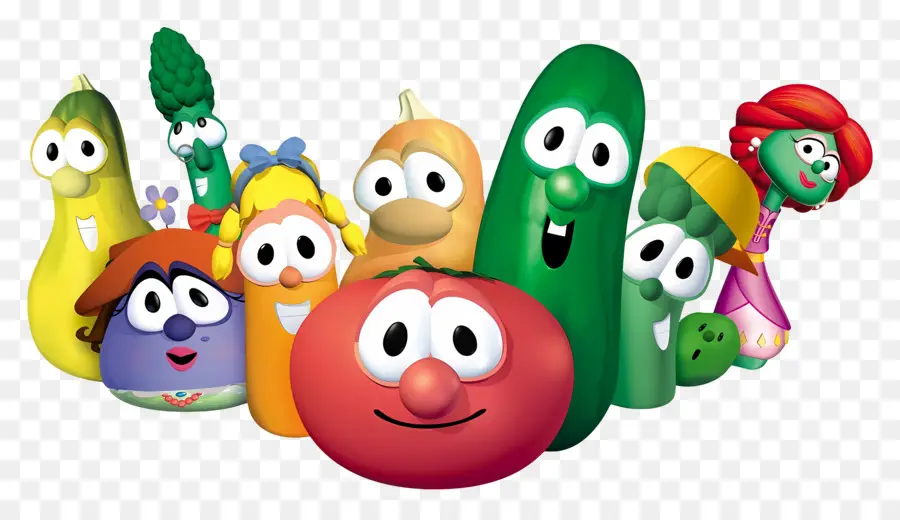 Veggietales，Personajes Vegetales PNG