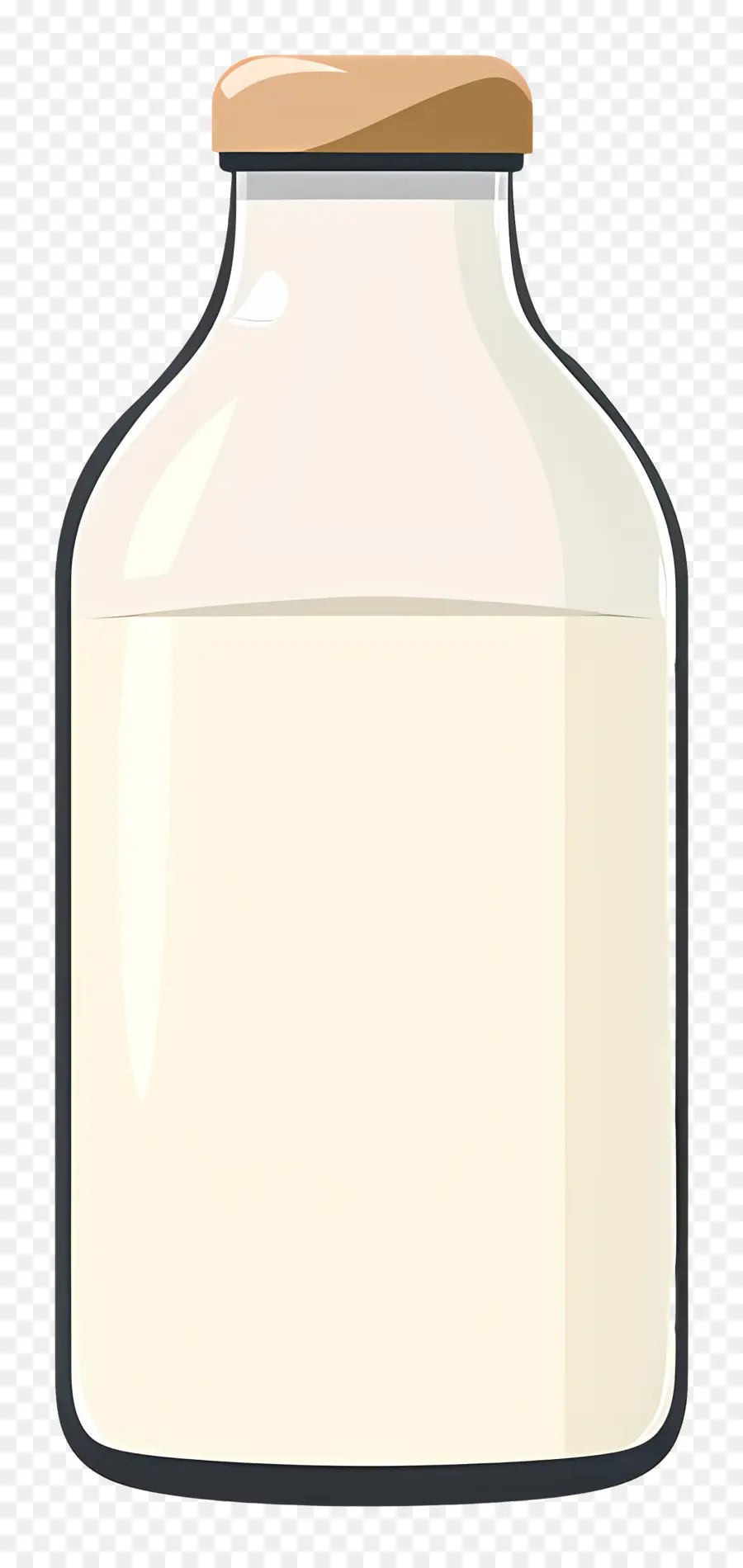 Botella De Leche，Lácteos PNG