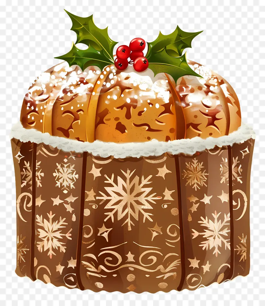 Panetón，Pastel De Navidad PNG