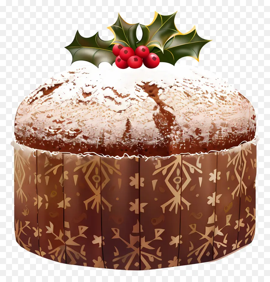 Panetón，Pastel De Navidad PNG