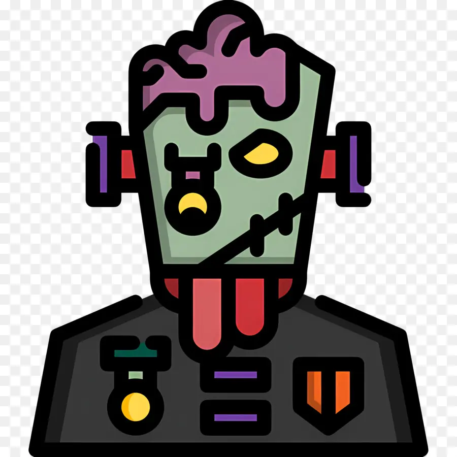 Zombie De Halloween，Icono Zombi PNG