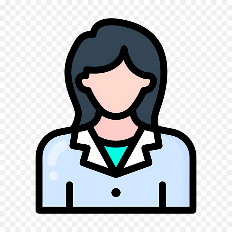 Símbolo Médico，Avatar Femenino PNG