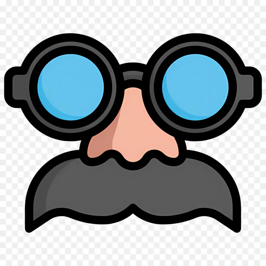 Bigote，Disfraz De Gafas PNG