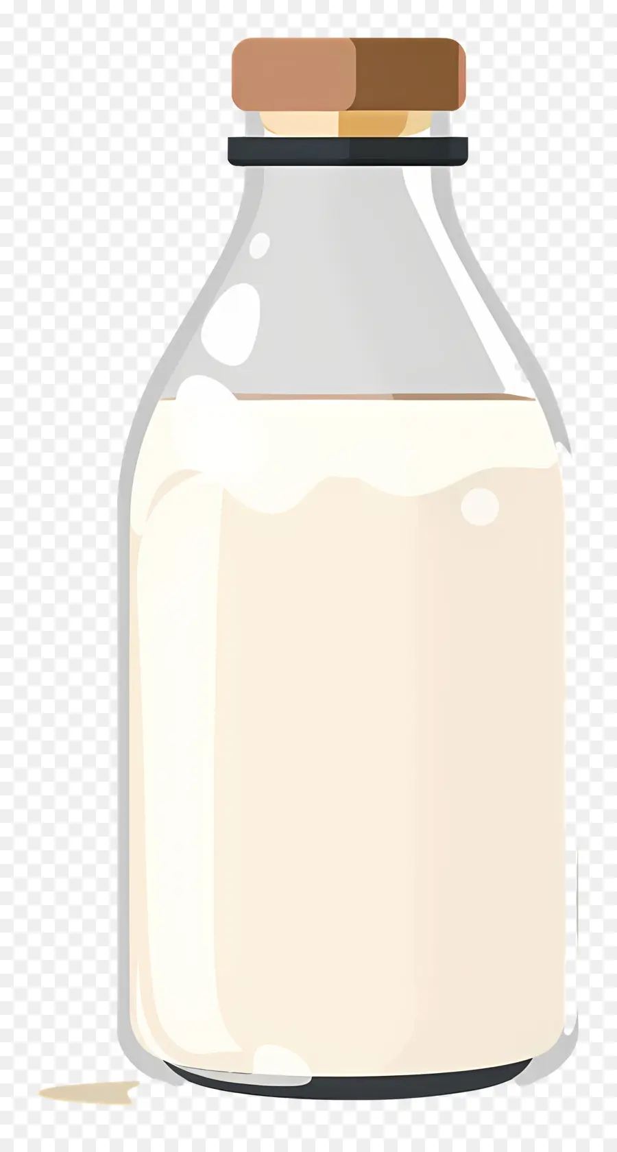 Botella De Leche，Lácteos PNG