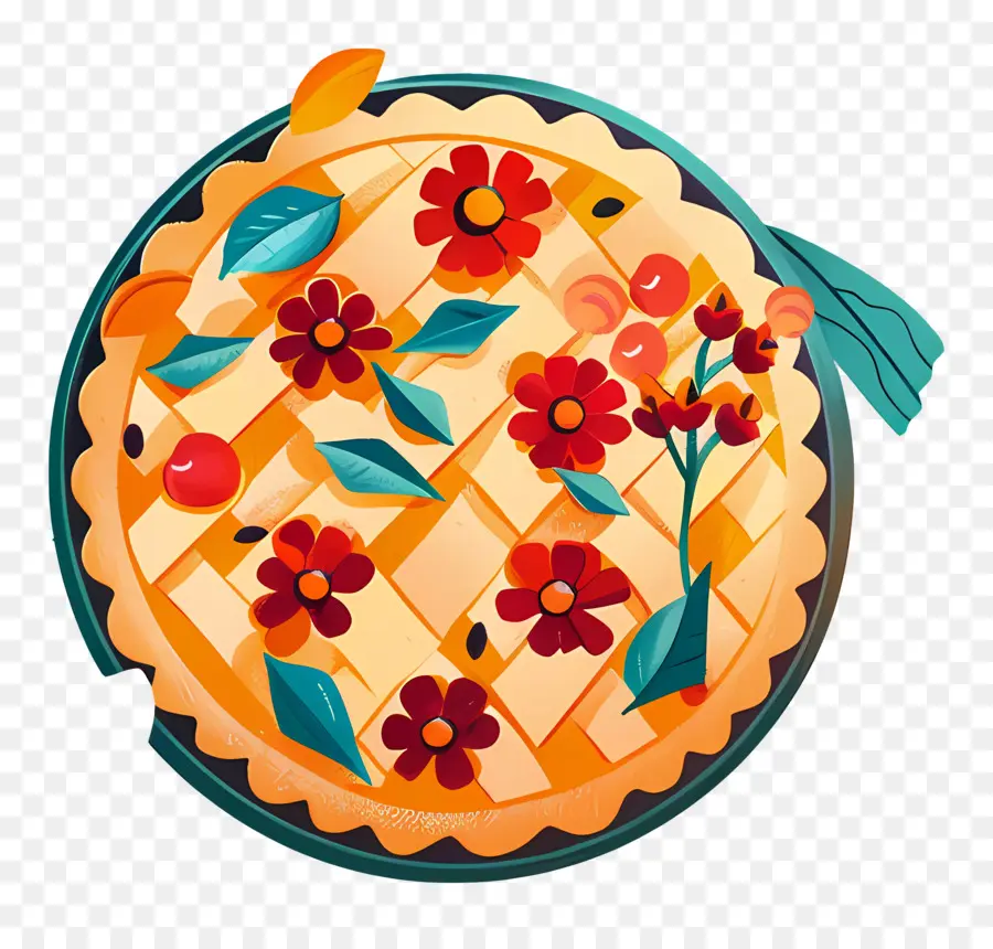 Pastel De Acción De Gracias，Pastel Decorativo PNG