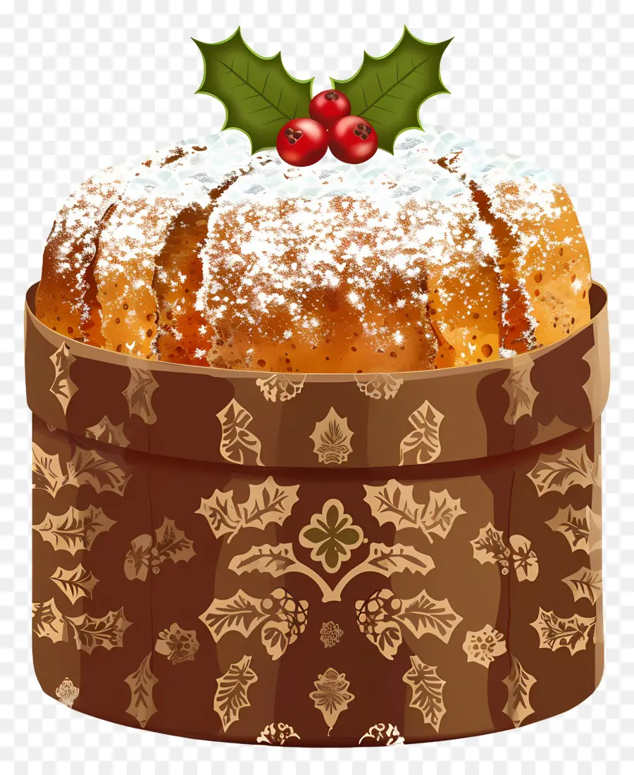 Panetón，Pastel De Navidad PNG