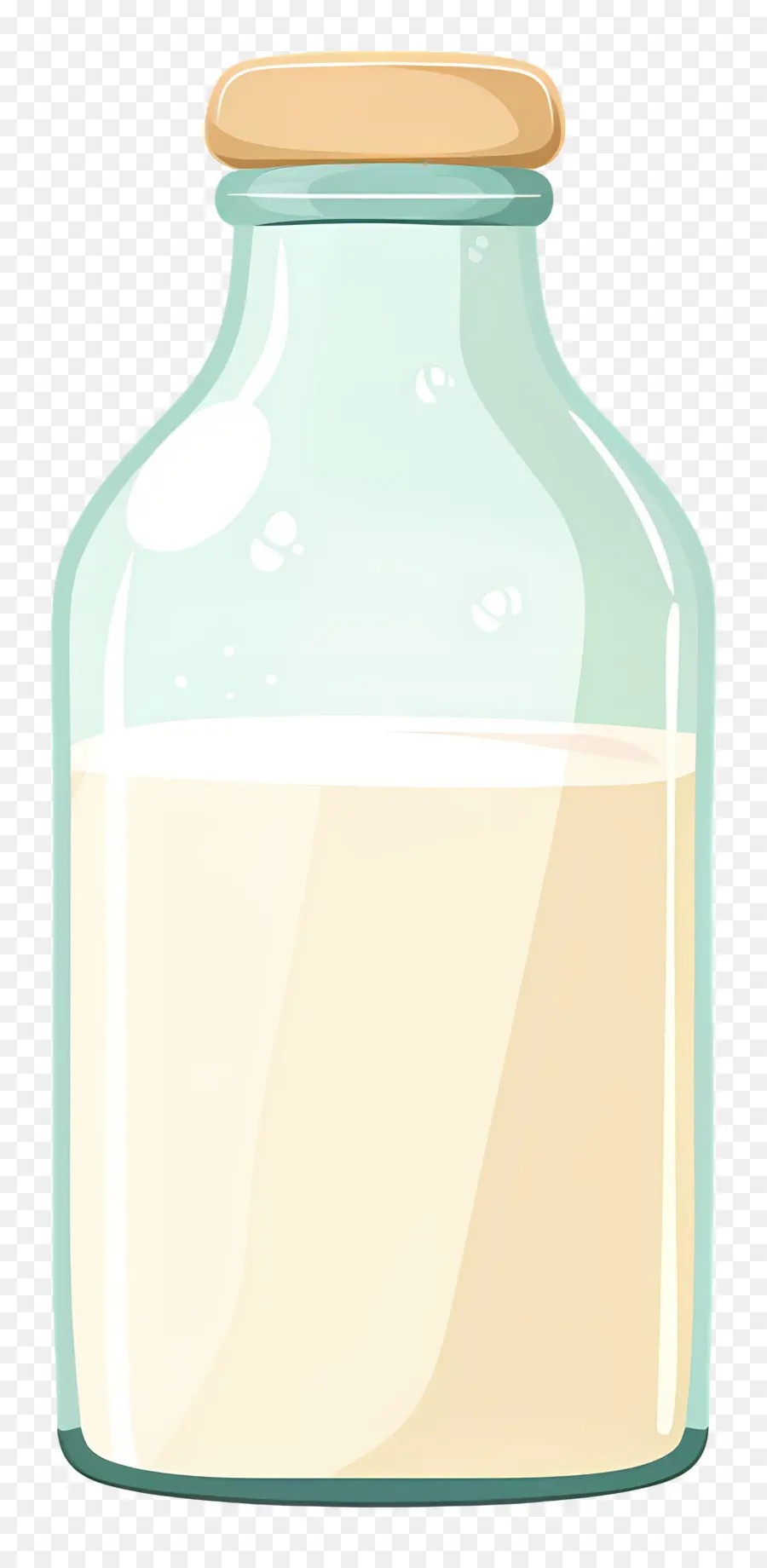 Botella De Leche，Vaso PNG