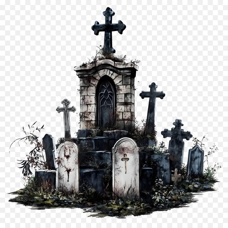 Cementerio De Halloween，Cementerio PNG