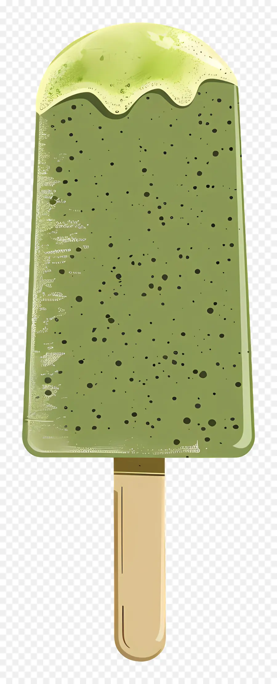 Helado De Matcha，Paleta De Kiwi PNG