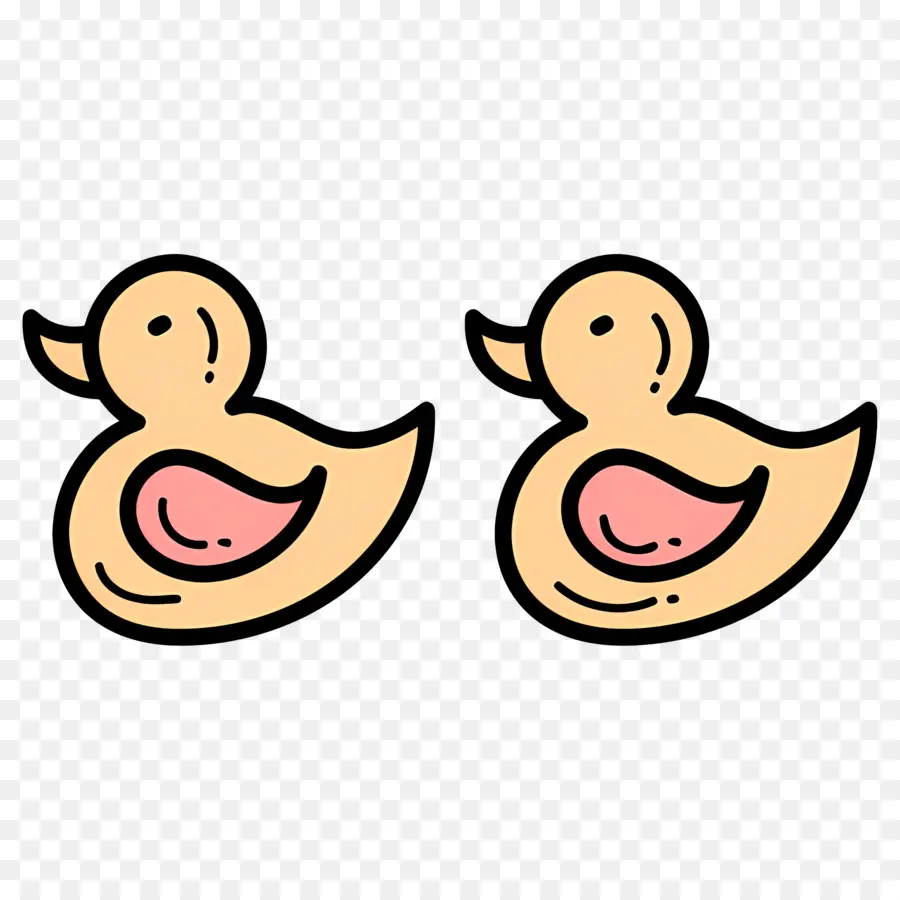 Pato De Dibujos Animados，Patos Lindos PNG