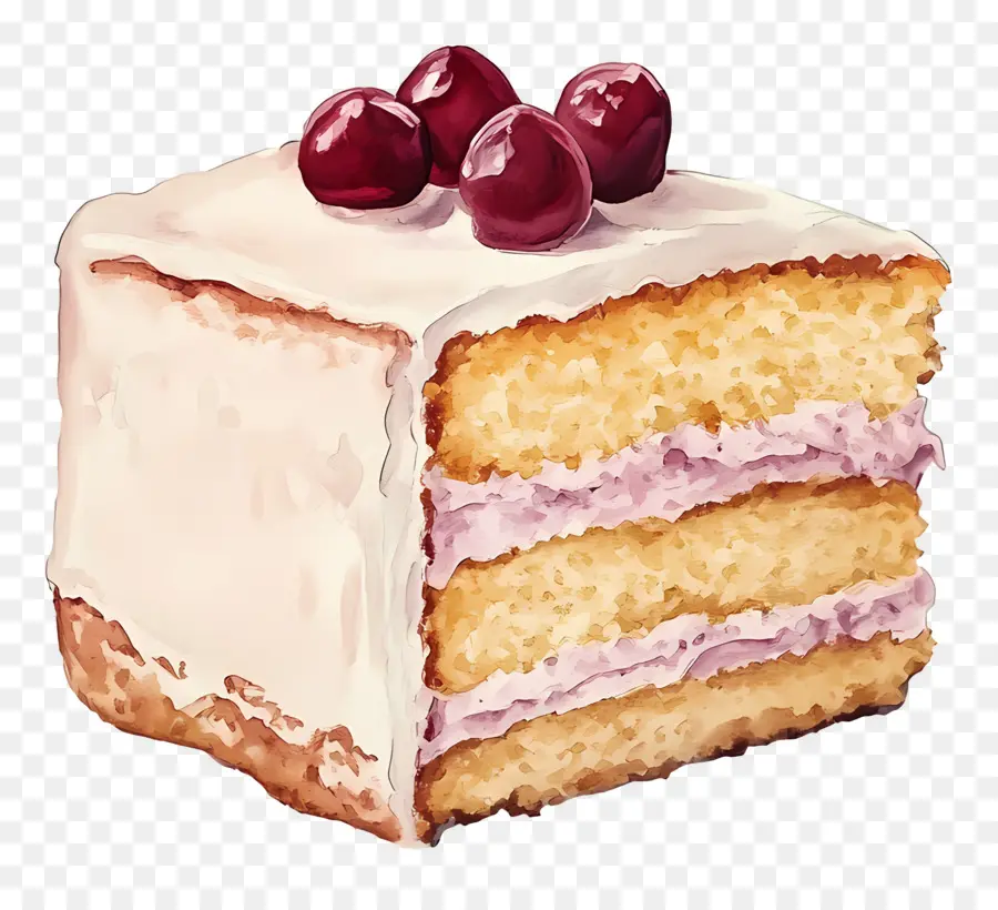 Bizcocho，Pastel De Cereza PNG