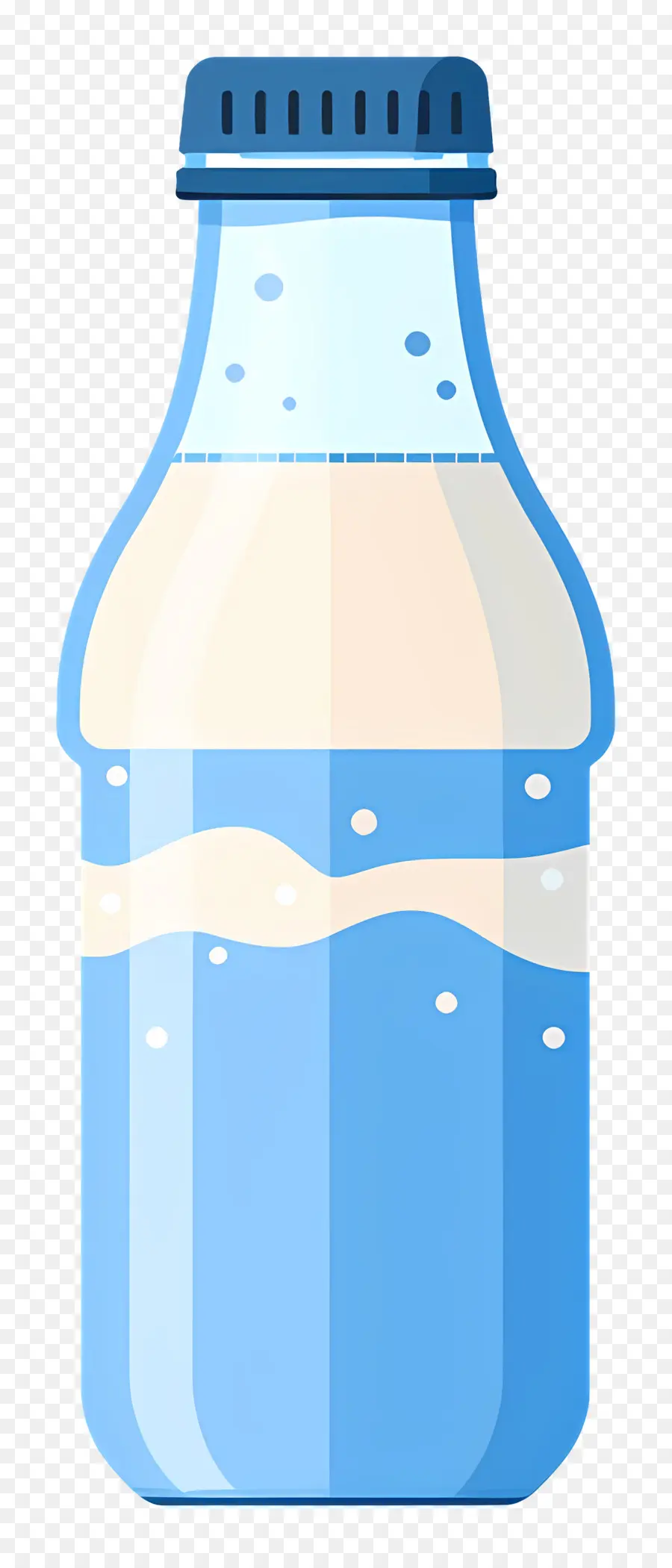 Botella De Leche，Botella Azul PNG