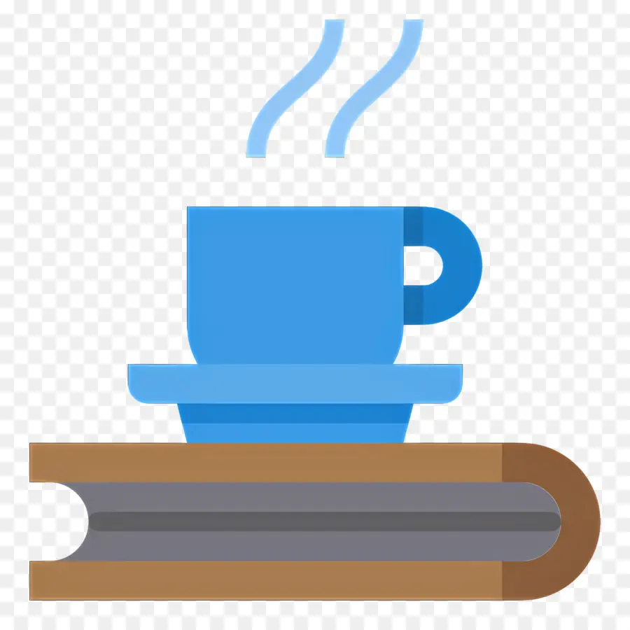 Libro Y Cafe，Taza Y Libro PNG