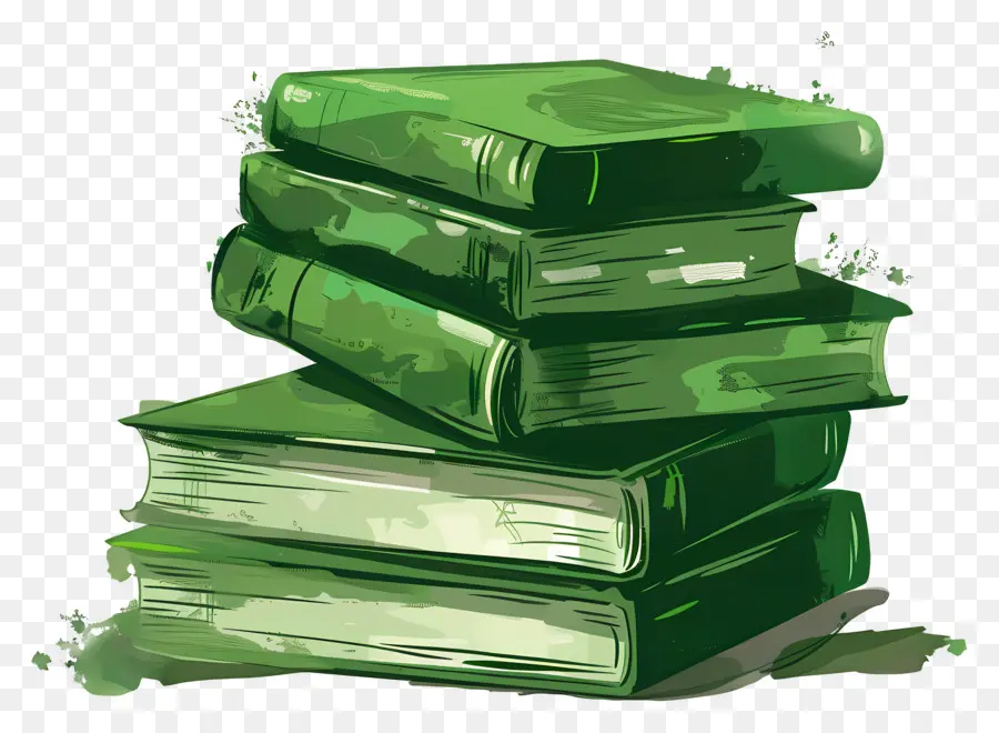 Libros Verde，Libros Verdes PNG