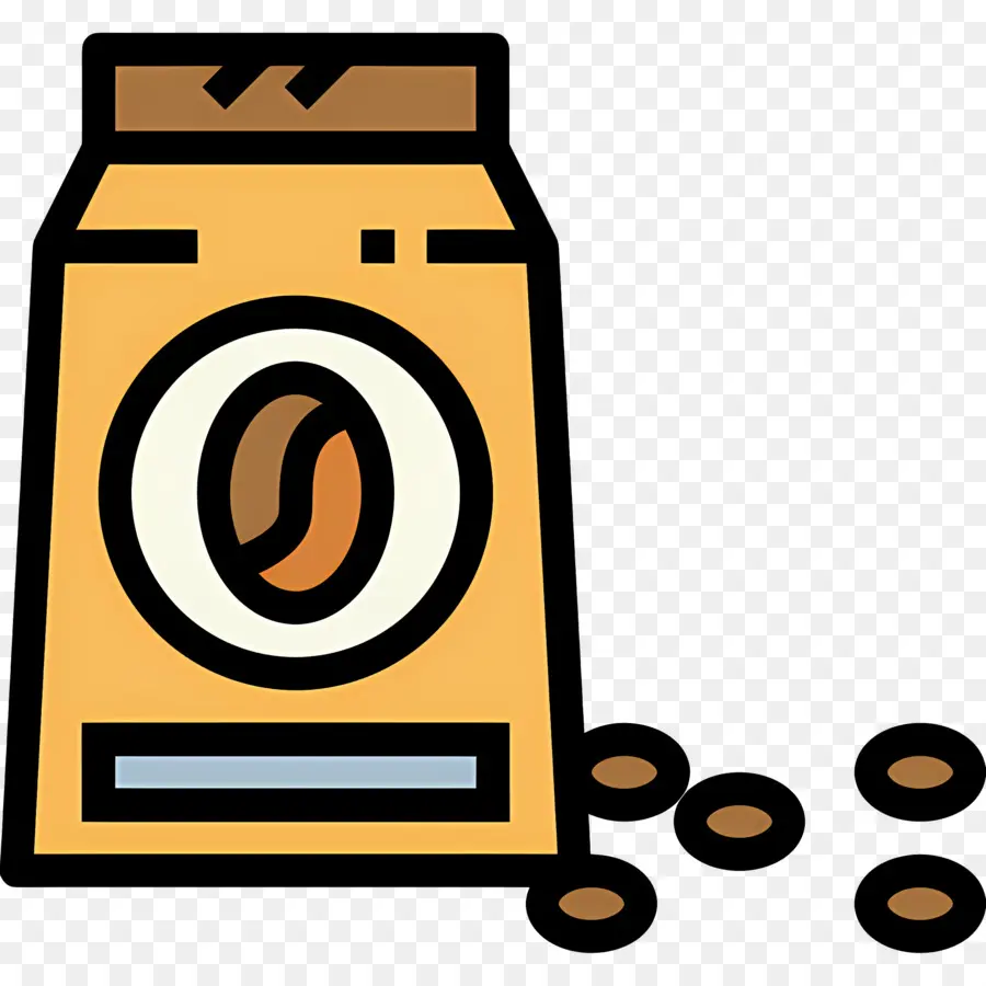 Bolsa De Cafe，Bolsa De Café Con Frijoles PNG