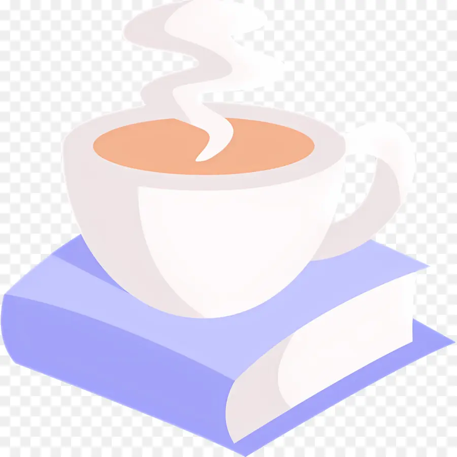 Libro Y Café，Taza Y Libro PNG