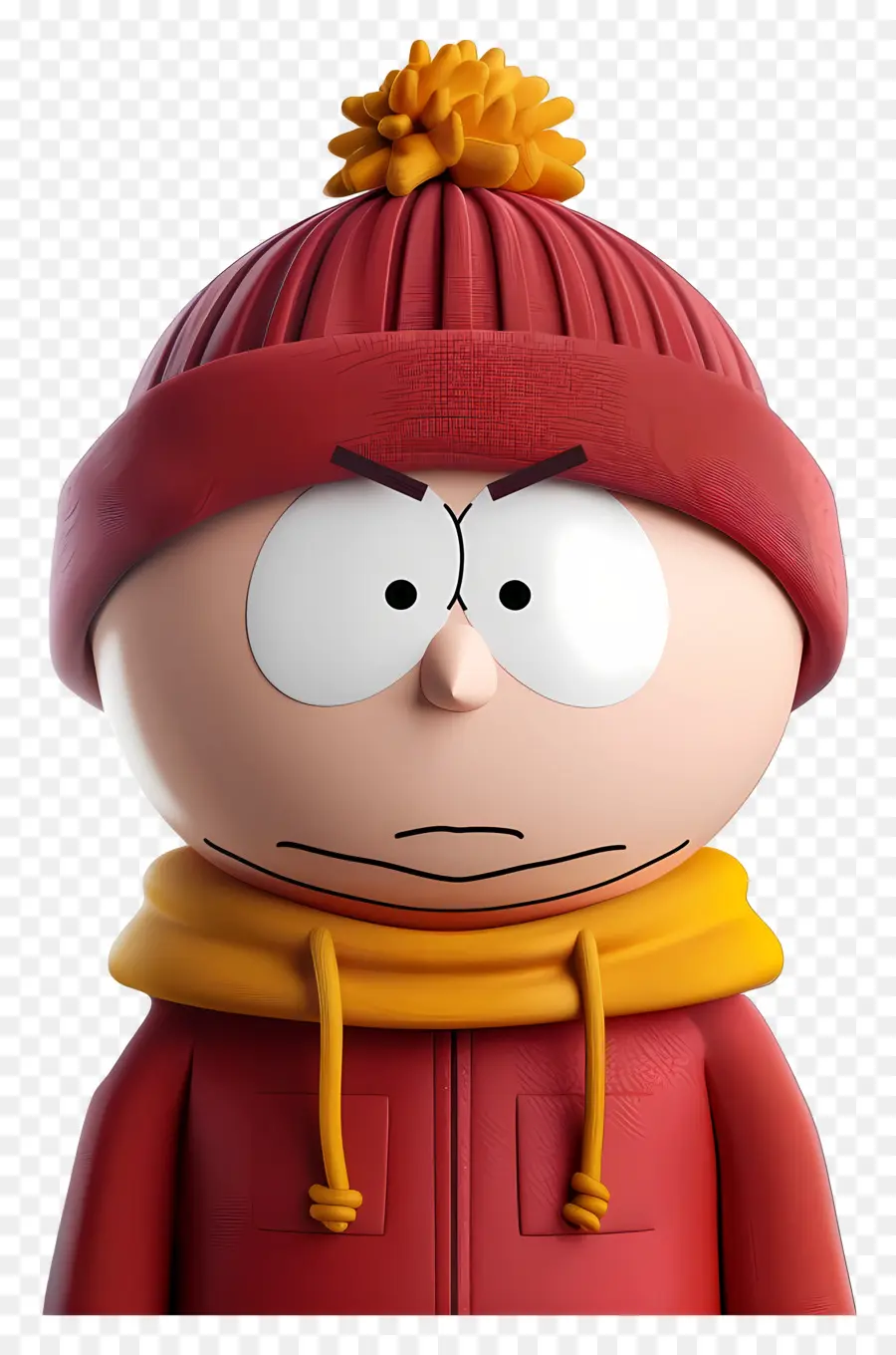 Eric Cartman，Personaje De Dibujos Animados Con Sombrero Rojo PNG