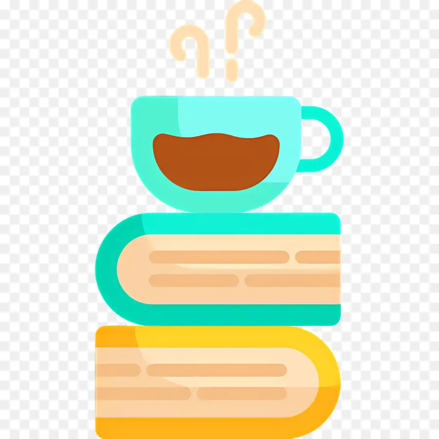 Libro Y Cafe，Taza De Café Y Libros PNG