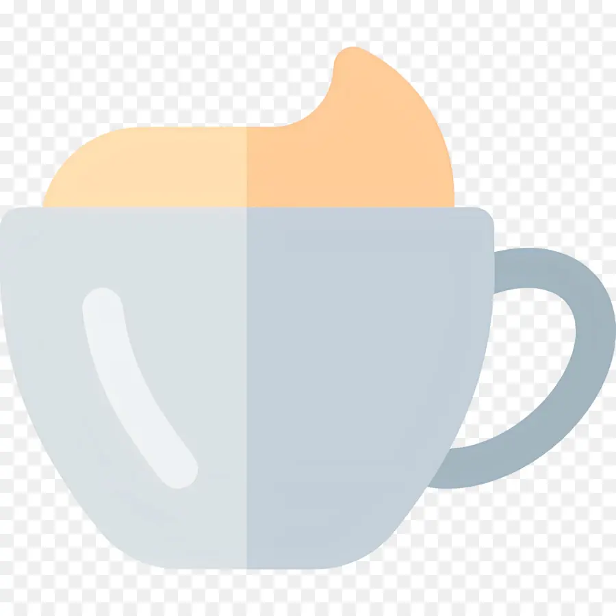 Café Capuchino，Copa Amarilla PNG